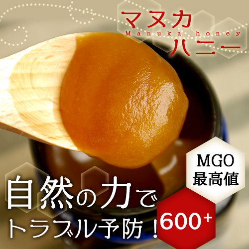 マヌカハニー MGO600+