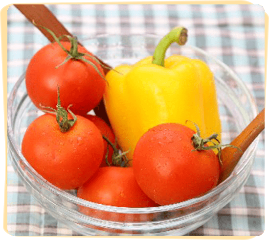 天然ビタミンCは野菜や果物から