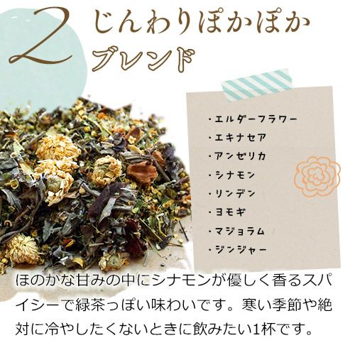 じんわりぽかぽかブレンド