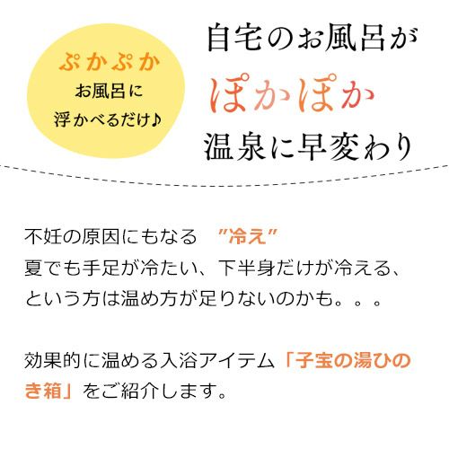 自宅のお風呂がぽかぽか温泉に早変わり