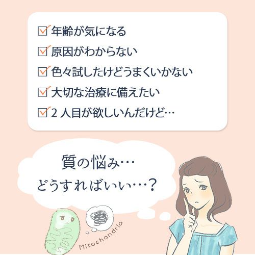 質のお悩み、どうすればいい？