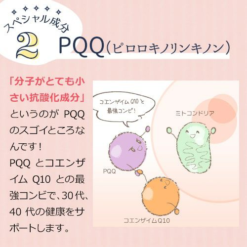 PQQ　ピロロキノリンキノン